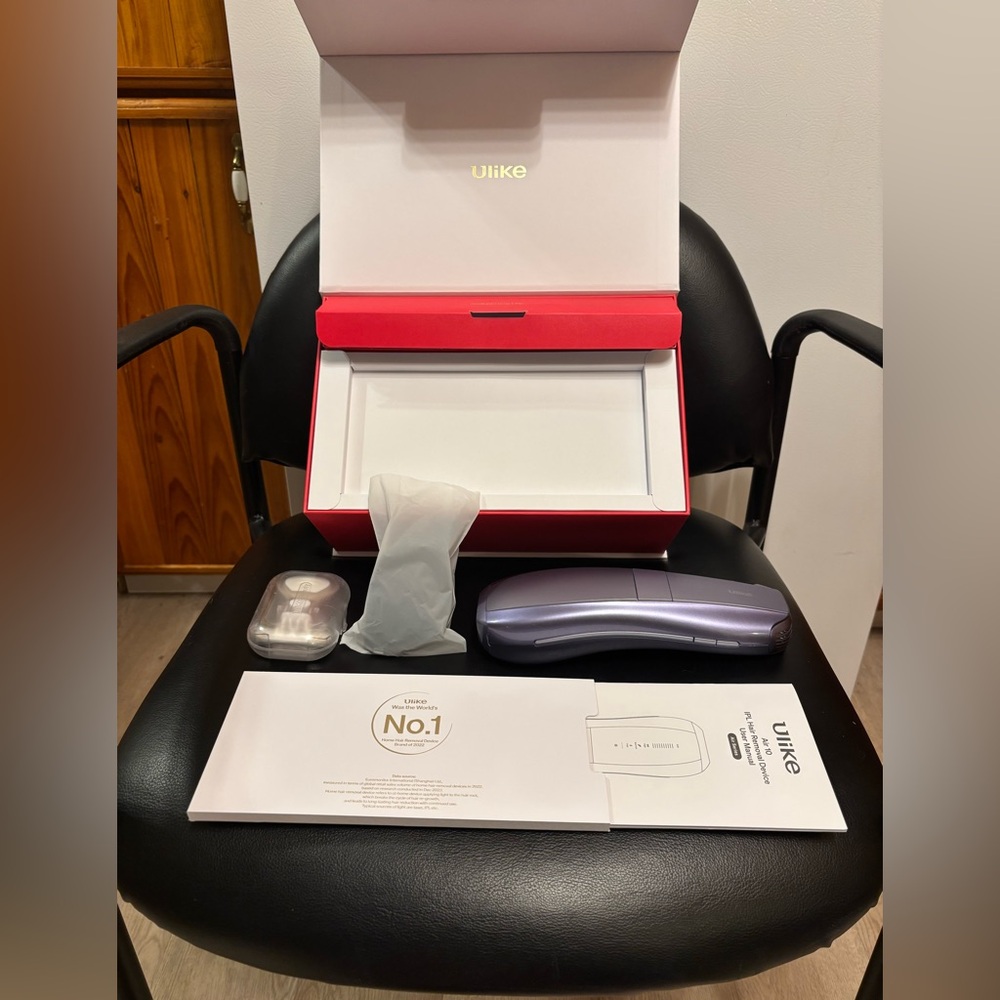 Ulike Hair Removal Device in Purple